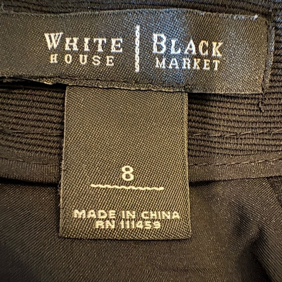 White House Black Market Classic Black Skirt - Picture 2 of 4
